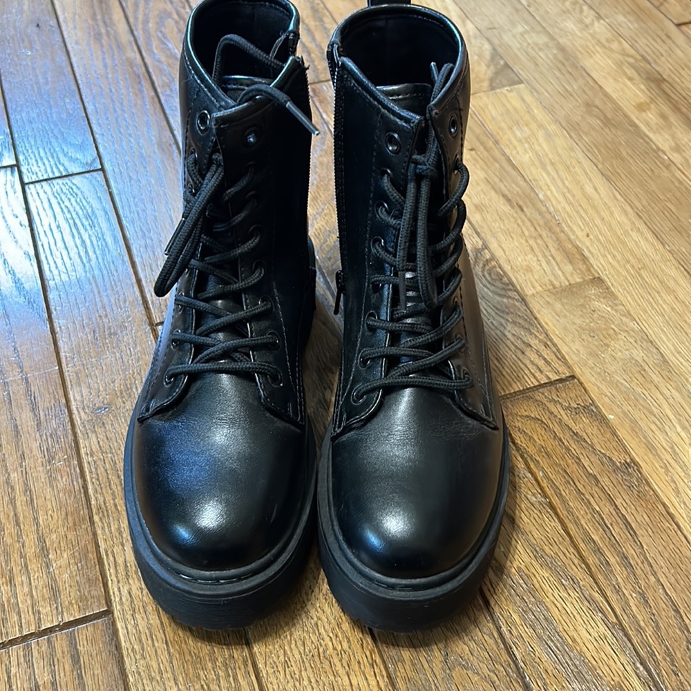 Platform Combat Boots